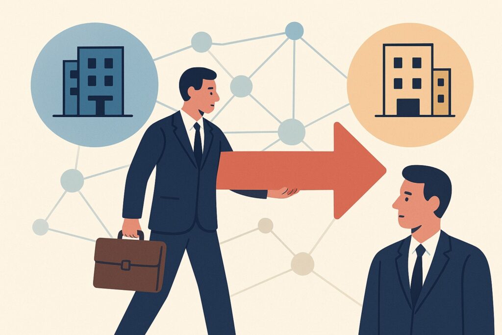 Portabilité du capital relationnel&nbsp;: quand les décideurs transportent leurs relations d’une entreprise à l’autre